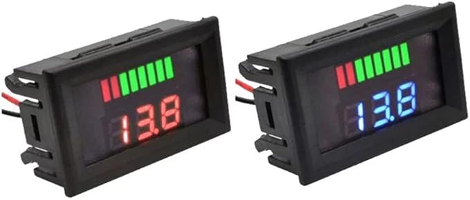 Battery Charge Level Indicator Universal Car Battery Capacity Meter Tester - Image 4