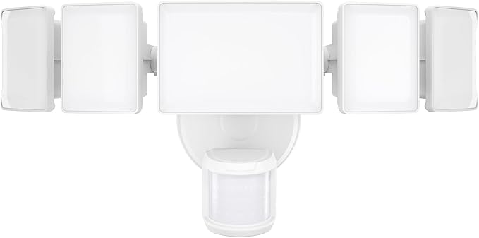 Olafus 130W Motion Sensor Outdoor Lights, 13000LM 6500K Daylight Flood Lights by Olafus