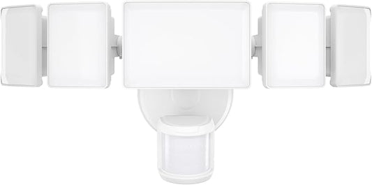 Olafus 130W Motion Sensor Outdoor Lights, 13000LM 6500K Daylight Flood Lights by Olafus