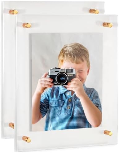 ArtToFrames 14x26 Inch Double Panel Floating Acrylic Picture Frame comes by ArtToFrames