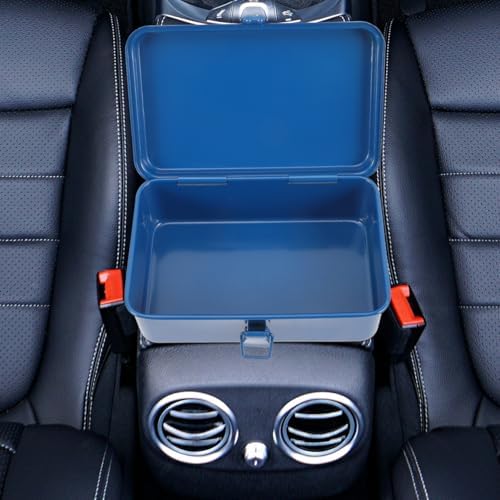 housoutil portable tool box repair tool storage container, front angle view