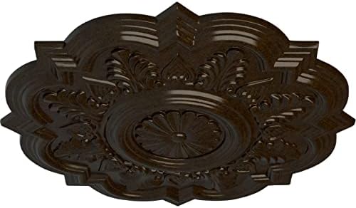 Ekena Millwork CM20DRBZS Deria Ceiling Medallion, 20 1/4 OD x 1 1/2 P, Bronze