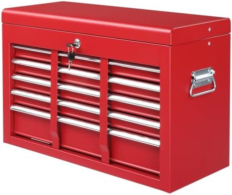 winado 24" metal portable tool box with 5, view 9
