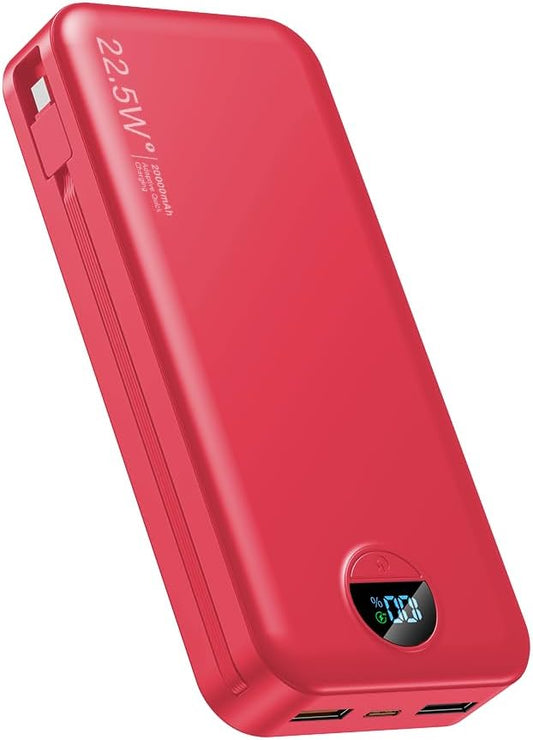 Portable Charger, 20000mAh 22.5W Fast Charging Power Bank by NUSYDDY