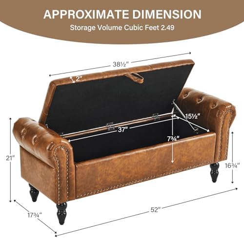 furnimart storage bedroom bench for end of bed shown in use