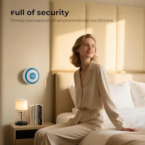 Hapippofa Alarm System for Home Security, 9 Pieces Smart WiFi Door Alarm System - Image 2