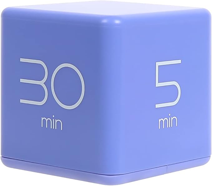 mooas Cube Timer, Timers Cube Flip Block Timers Productivity Gravity Sensor by mooas