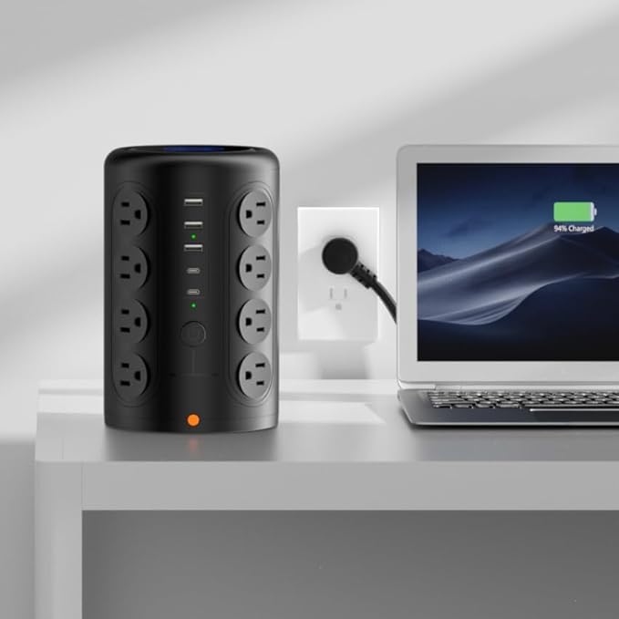Power Strip Tower Surge Protector - Image 7