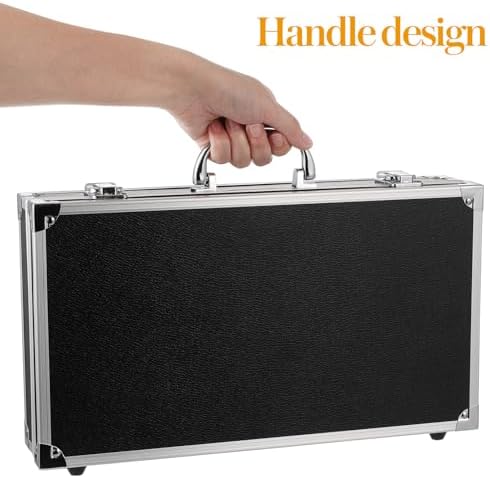 eringogo aluminum alloy toolbox 14.17 x 7.87 x, side view