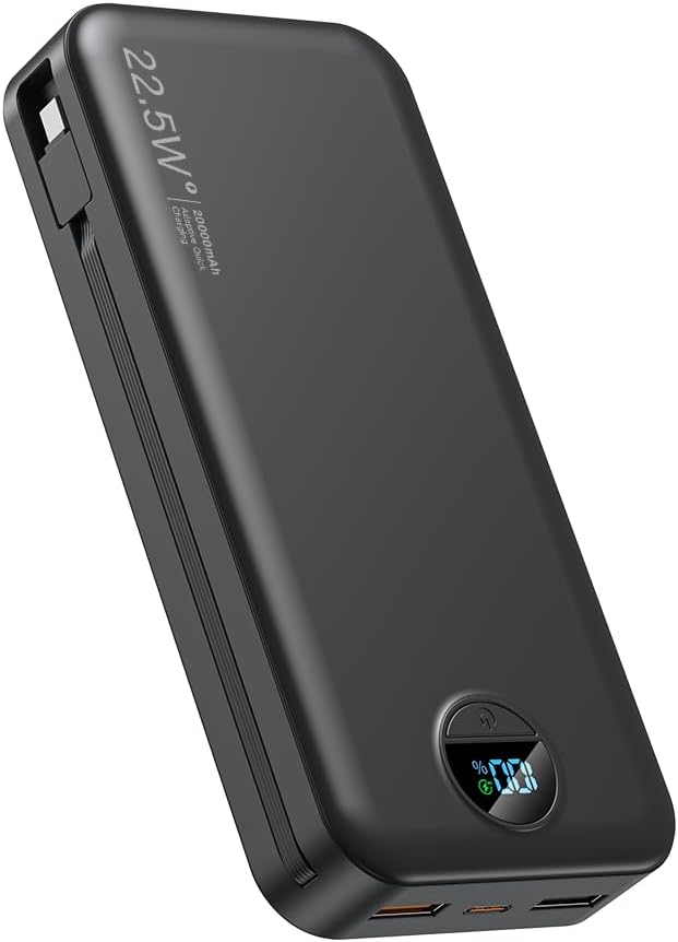 Portable Charger, 20000mAh 22.5W Fast Charging Power Bank by NUSYDDY