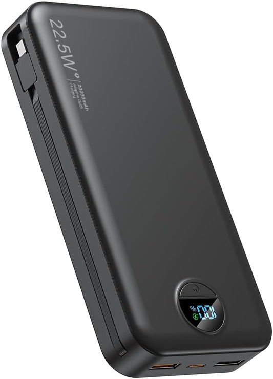 Portable Charger, 20000mAh 22.5W Fast Charging Power Bank by NUSYDDY