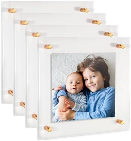 ArtToFrames 14x14 Inch Double Panel Floating Acrylic Picture Frame comes by ArtToFrames