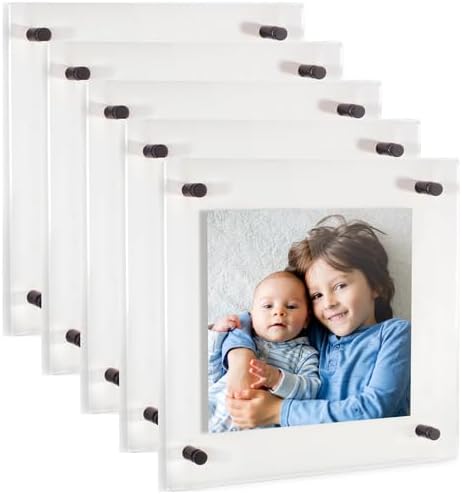 ArtToFrames 26x26 Inch Double Panel Floating Acrylic Picture Frame comes by ArtToFrames