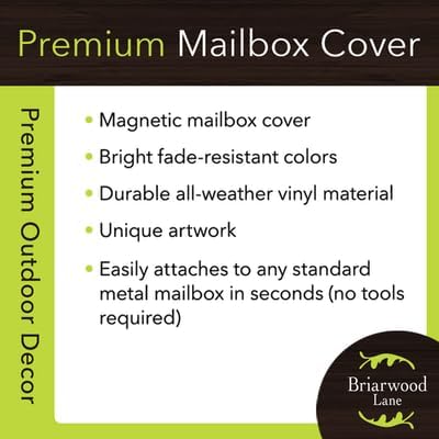 Briarwood Lane Winter Mailbox Cover - Standard Size - Snowman Pair for Winter Mailbox Cover