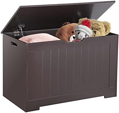 30 inch wooden storage chest, storage trunk w/2 shown in use
