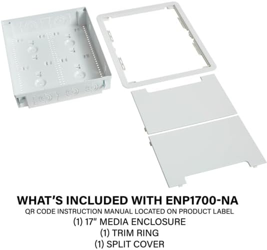 Legrand - OnQ Cable Management, In-Wall Media Box, Dual Purpose Structured - Image 4
