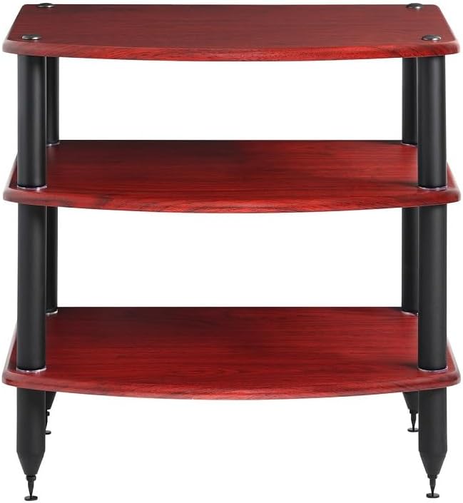 Pangea Audio Vulcan Three Shelf Audio Stereo Rack, Media Stand, and Components - Image 4