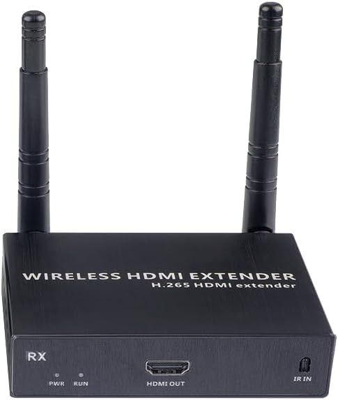 EXVIST 100M 1080P 60FPS Wireless HDMI Extender 1x Receiver Only, IR Support by EXVIST