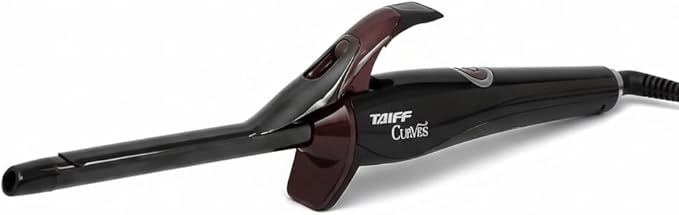 TAIFF Curves Professional Black Titanium Curling Iron – High-Performance Hair by TaiffProfessionalHairTools