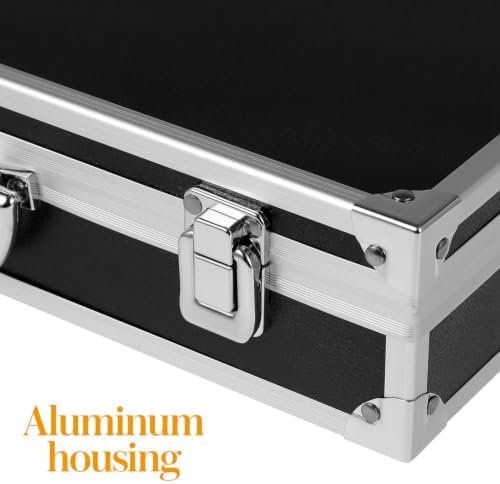 eringogo aluminum alloy toolbox 14.17 x 7.87 x, close-up detail