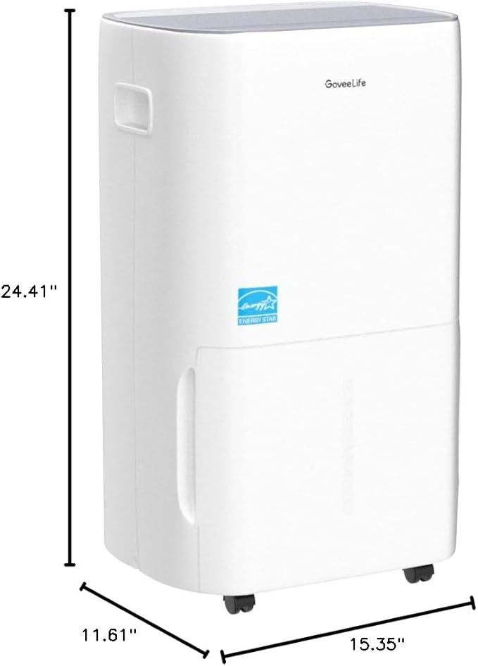 GoveeLife Dehumidifier for Home 4, 500 Sq.Ft, 50 to 137 Pint Smart Auto - Image 10