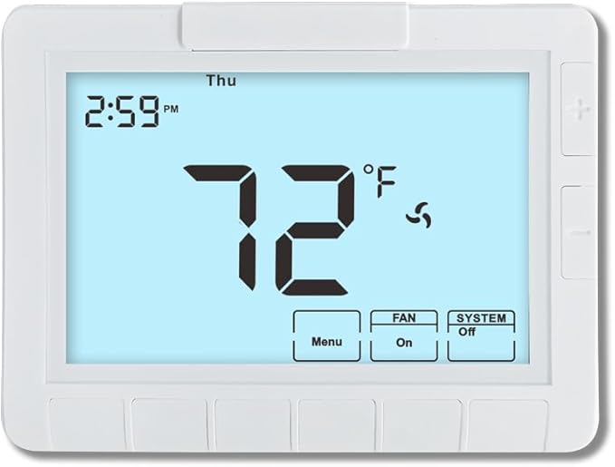 Programmable Auto Changeover Thermostat by Coiiwsei