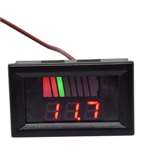 Battery Charge Level Indicator Universal Car Battery Capacity Meter Tester by Nirelief