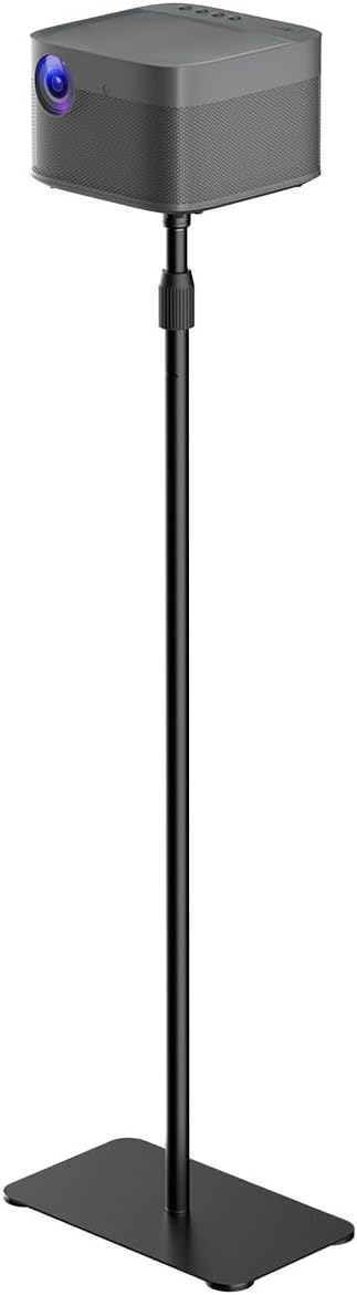 suptek Exdentable 63.9" Projector Stand 360°Swivel, Height Adjustable by suptek