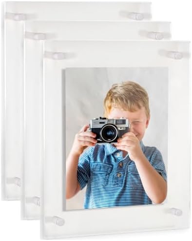 ArtToFrames 12x16 Inch Double Panel Floating Acrylic Picture Frame comes by ArtToFrames