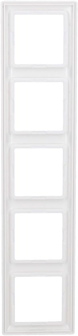 JUNG 5-Way Frame Alpine White AS585WW