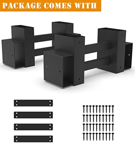 outdoor firewood rack brackets kit for fire wood on a desk or shelf