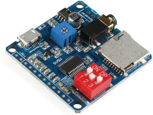 JESSINIE DY-SV5W Voice Playback Module MP3 Player Music Voice Board IO Trigger by JESSINIE
