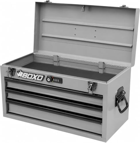 boxo usa 3-drawer hand carry toolbox – heavy, view 9