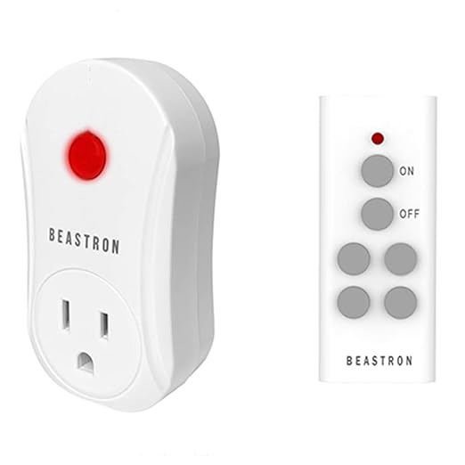 Beastron Upgraded Remote Controlled Outlet, Expandable Remote Light Switch Kit by Beastron