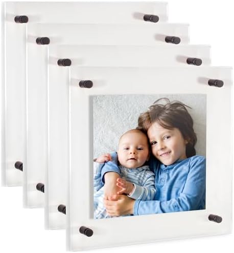 ArtToFrames 12x12 Inch Double Panel Floating Acrylic Picture Frame comes by ArtToFrames
