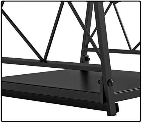 fire beauty folding iron firewood log rack for on a desk or shelf
