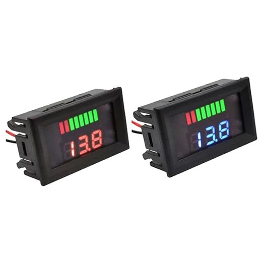 Battery Charge Level Indicator Universal Car Battery Capacity Meter Tester - Image 3