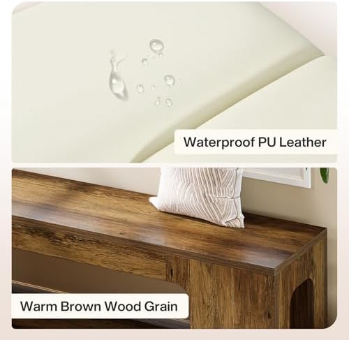 tribesigns l shaped corner bench with removable seat, package contents