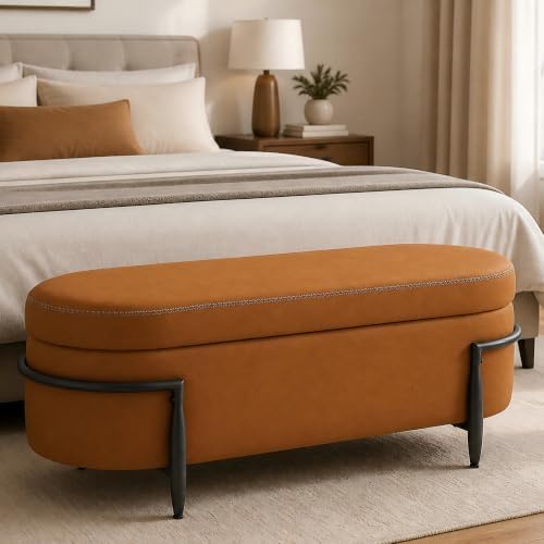 modernmate 42.7" storage ottoman bench, end of bed, main product view