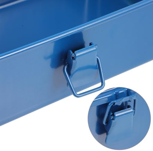 housoutil portable tool box repair tool storage container on a desk or shelf