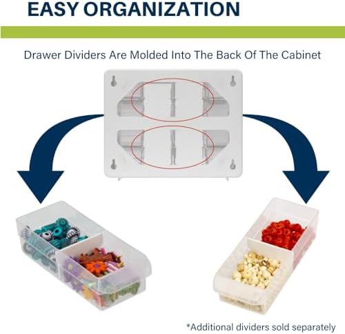 akro-mils 16-drawer plastic drawer storage cabinet for garage showing dimensions