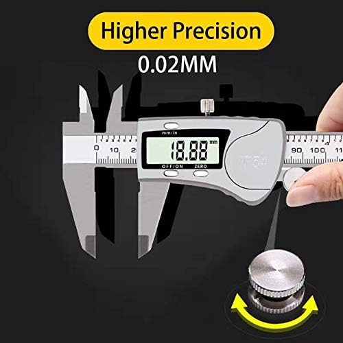 Simhevn Electronic Digital Caliper, inch/Millimeter/Fraction Conversion - Image 7