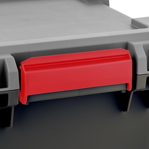 iris usa 2-pack 15 gallon lockable storage trunk showing dimensions