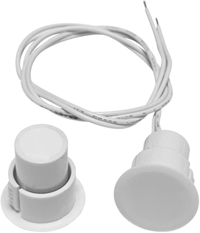 5 Sets Flush Mounted 3/4" Door Magnetic Contacts Alarm Switch Sensor NC Type - Image 5