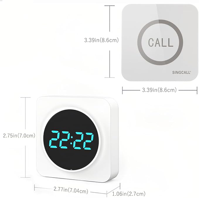 SINGCALL Restaurant Pager System Waiter Calling System Pagers and Beepers - Image 7