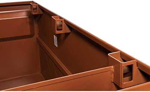 crescent jobox 30" site-vault heavy duty chest, front angle view