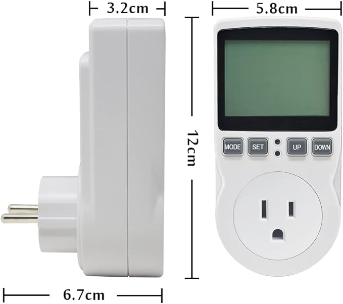 KETOTEK Watt Meter Power Meter Plug Electricity Usage Monitor, Energy Monitor - Image 7