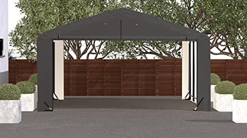 shelterlogic sheltertube garage & storage shelter, 20' x, view 12