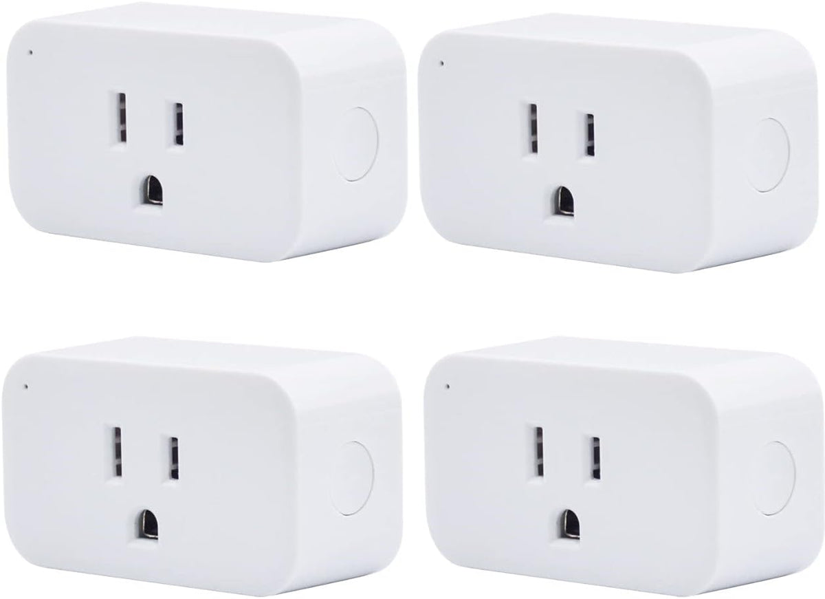THIRDREALITY Smart Plug 4 Pack, 15A Smart Outlet