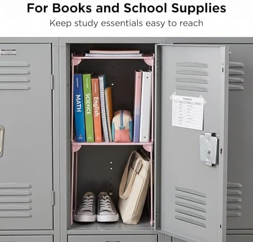neudeco pack 2, mesh locker shelf, stackable extra, package contents